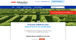 Desktop Screenshot of aarpmedicareplans.com