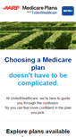 Mobile Screenshot of aarpmedicareplans.com